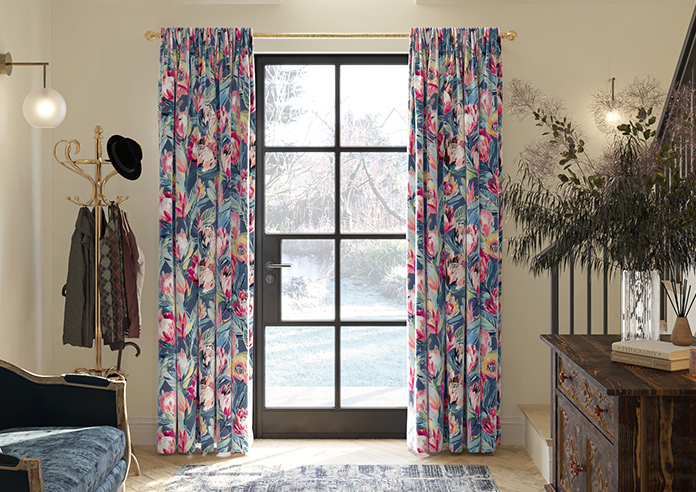 Ophelia, Midnight - Made to Measure Curtains - Image 3